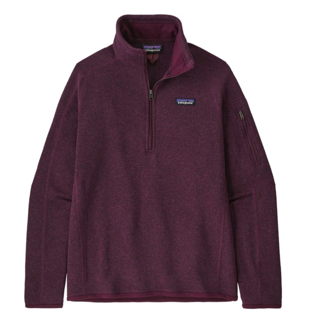 Patagonia Women's Better Sweater 1/4 Zip - Large - Night Plum - New with tags